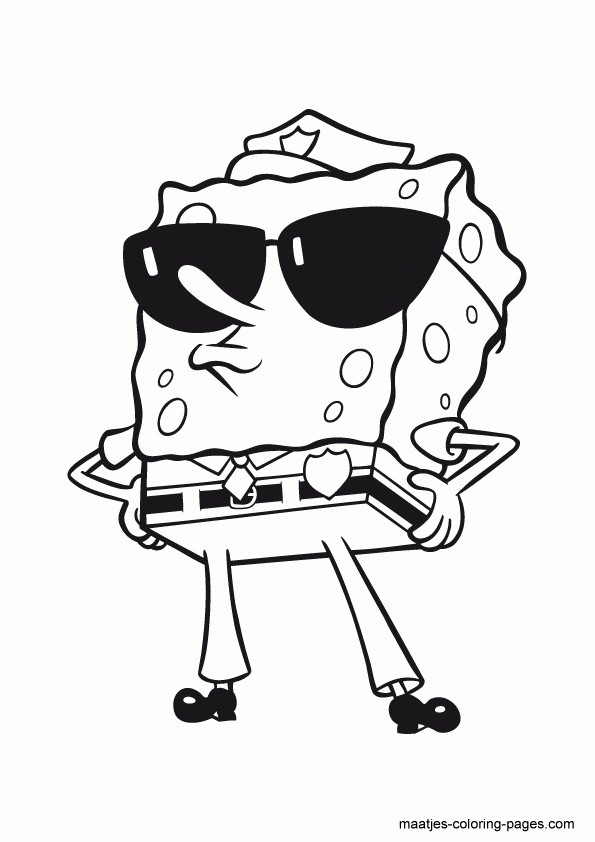 Sponge Bob kolorowanki